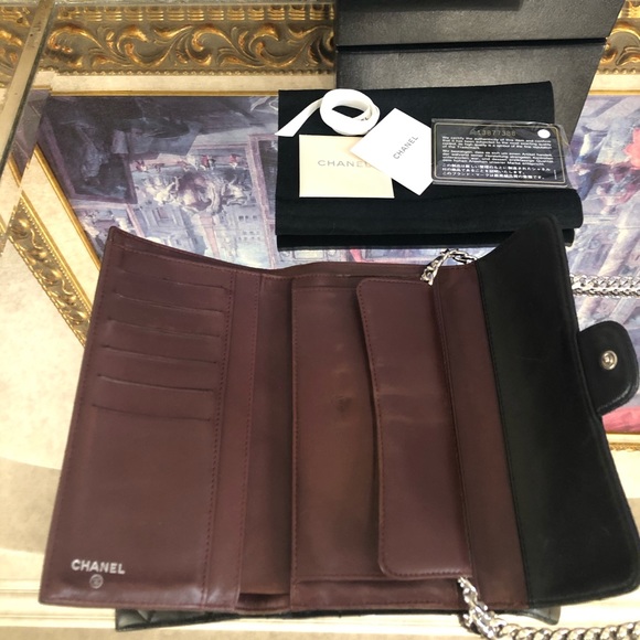 SOLD Chanel Classic Flap Chained Wallet - Picture 10 of 13